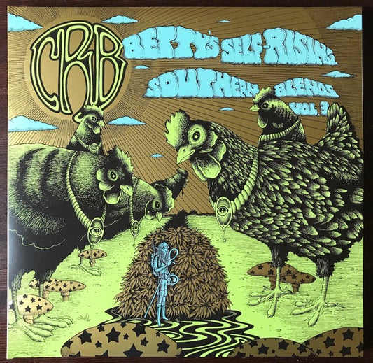 Image of Front Cover of 3xLP - VG/VG - CRB (THE CHRIS ROBINSON BROTHERHOOD), Betty's Self-Rising Southern Blends Vol. 3 (Silver Arrow  ; SAR18LP, Europe 2017, Triple Gatefold, 3 Inners, With Just CD Two), Missing CD One, Light marks/ Paper scuffs to discs, Light wear to sleeve,  - 0916115C