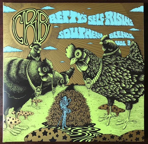 Image of Front Cover of 3xLP - VG/VG - CRB (THE CHRIS ROBINSON BROTHERHOOD), Betty's Self-Rising Southern Blends Vol. 3 (Silver Arrow  ; SAR18LP, Europe 2017, Triple Gatefold, 3 Inners, With Just CD Two), Missing CD One, Light marks/ Paper scuffs to discs, Light wear to sleeve,  - 0916115C