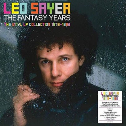Image of Front Cover of 4xLP - NEW/NEW - LEO SAYER, The Fantasy Years (The Vinyl LP Collection 1979-1983) (Demon Records; LEOLPBOX03, UK 2019, Box Set, Compilation, Limited Edition), , LP1: HereLP2: Living In A FantasyLP3: World RadioLP4: Have You Ever Been In Love - 0836186E