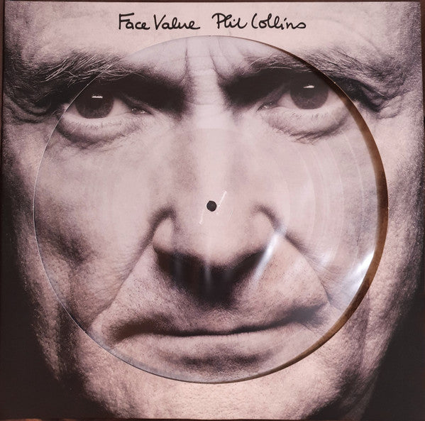 Image of Front Cover of LP - VG+/EX - PHIL COLLINS, Face Value (Atlantic; 081227953935 , Europe 2016 Reissue, Die Cut Gatefold, Insert), ,  - 0926136E