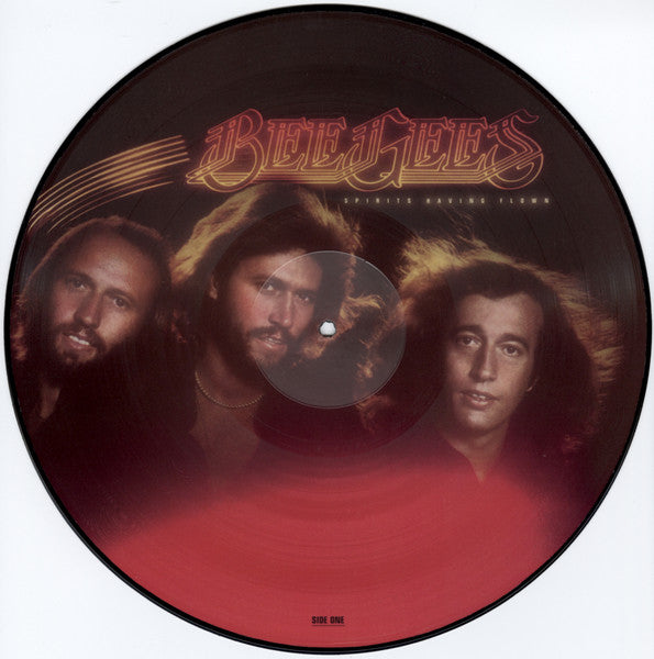 Image of Back Cover of LP - /VG - BEE GEES, Spirits Having Flown (RSO; RS-1-3042, US 1979, Clear Plastic Stickered Sleeve, Picture Disc), ,  - 0926103E