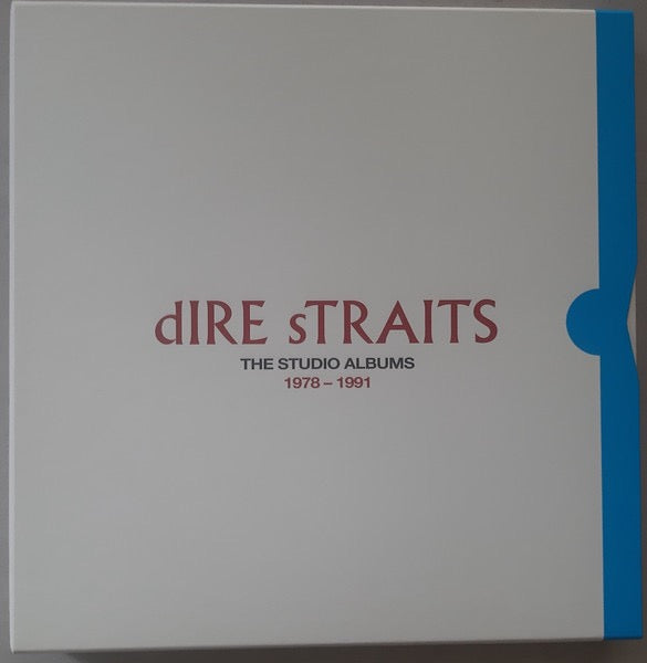 Image of Back Cover of 8xLP - EX/M - DIRE STRAITS, The Studio Albums 1978 - 1991 (Mercury; 0602537529193v, Europe 2020 Reissue, Box Set), Still SEALED In Stickered Shrinkwrap,  - 0916174C