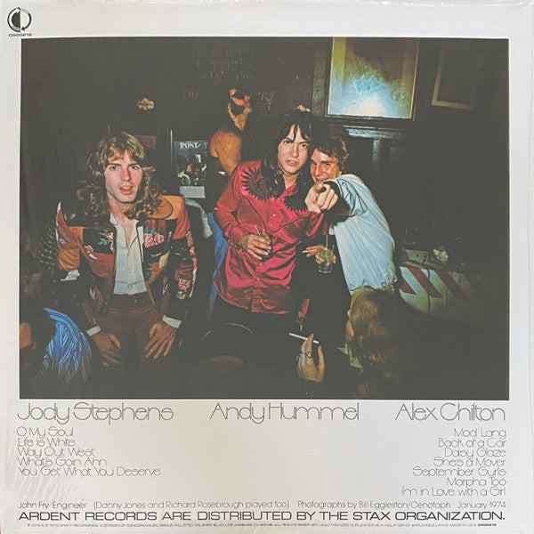 Image of Back Cover of LP - VG+/VG+ - BIG STAR, Radio City (Ardent Records; ADS-1501, US 2020 Reissue, Tip-on Sleeve, 180 Gram Vinyl), Sleeve still in hype stickered shrinkwrap,  - 2816339C