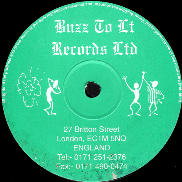 Image of Back Cover of 12" - /VG - THE ABYSS, The Abyss (Buzz To It; Buzz-022, UK & Ireland 1998), one large scuff otherwise light marks only,  - 0946150S