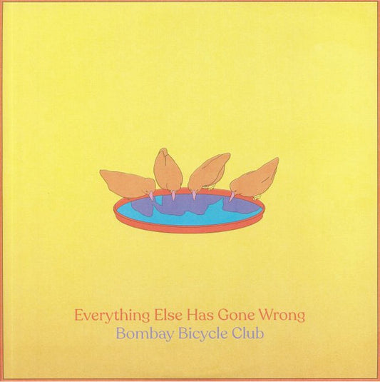 Image of Front Cover of 2xLP - EX/VG+ - BOMBAY BICYCLE CLUB, Everything Else Has Gone Wrong (Mmm...Records ; 0827601, UK 2020, Gatefold, Poster, Deluxe Edition), Very Strong VG+, Stickered Plastic Outer Sleeve,  - 0926180E