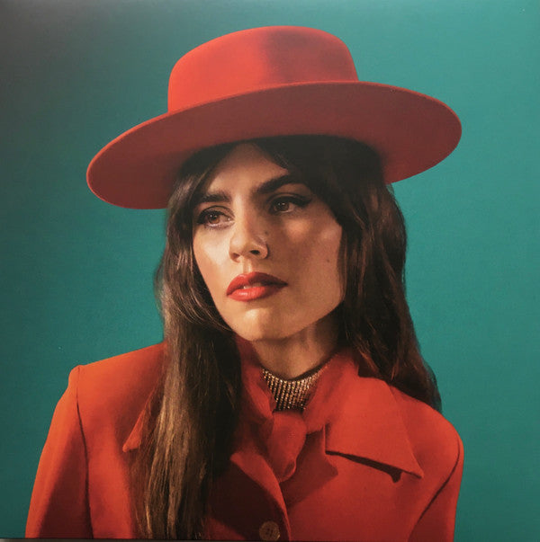 Image of Front Cover of LP - EX/EX - HAZEL ENGLISH, Wake UP! (Polyvinyl Record Company ; PRC-399, UK & US 2020, Gatefold, Inner, White/Red Translucent Vinyl, Limited Edition of 300), Opened Instore, Still In Stickered Shrinkwrap,  - 0926170E