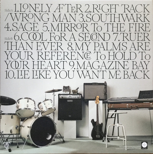 Image of Back Cover of LP - VG+/EX - YUMI ZOUMA, Truth Or Consequences (Polyvinyl Record Company ; PRC-402, UK & US 2020, Gatefold, Debossed Inner And Booklet, Orange/Seafoam Vinyl, Limited Edition Of 200), ,  - 0926165E