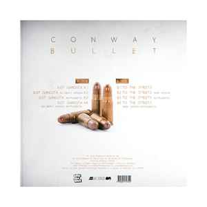 Image of Back Cover of 12" - VG+/VG+ - CONWAY, Bullet (Effiscienz; EFFI018SI, France 2016, Picture Sleeve), gold vinyl,  - 0946198S