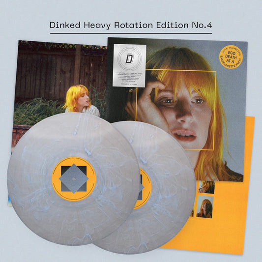 Image of Front Cover of LP - NEW/NEW - HAYLEY WILLIAMS, Ego Death At A Bachelorette Party (Post Atlantic; PA001LP-C12, UK 2026 Reissue, Gatefold, Poster, Light blue swirl "Vasalisa" Vinyl, Hand Numbered Dinked Edition, Alternative artwork, full colour photography gatefold sleeve), , Released on 7th November 2025 - Ego Death At A Bachelorette Party was a standout album last year and puts Hayley Williams’ full range on display. “Mirtazapine” is a late-’90s alt-rock love letter to antidepressants, while on “Gl