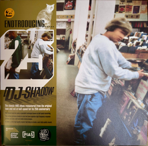 Image of Front Cover of 2xLP - NEW/NEW - DJ SHADOW, Endtroducing..... ([PIAS]; PIASC1061DLP, Europe 2024 Reissue, Gatefold, 2 Inners, With Obi, 25th Anniversary Half-Speed Master Edition), ,  - 2736053E