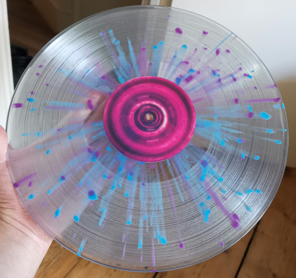 Image of Label Cover of LP - VG/EX - DECLAN MCKENNA, Zeros (Sony Music ; 19439761691, Europe 2020, Gatefold, Inner, Clear Vinyl With Blue and Purple Splatter), Inner Split, Slight Ring Wear,  - 0926189E