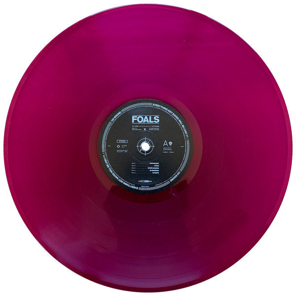 Image of Label Cover of LP - EX/VG+ - FOALS, Everything Not Saved Will Be Lost (Warner Bros. Records ; 0190295500900, Europe 2019, Book Sleeve, Two Prints. One Signed, With Etched 7", Violet Vinyl, Includes Part 2 On Orange Vinyl ), Part 1 Grades Strong VG, Part 2 And 7" Grade EX,  - 0926303E