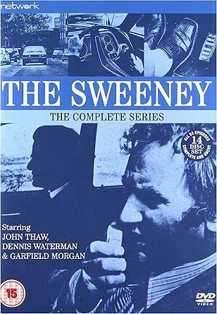 Image of Front Cover of 14xDVD - VG+/VG - JOHN THAW, DENNIS WATERMAN, The Sweeney The Complete Series (Network; 7954282, Europe 2014, Box Set), ,  - 4136233E