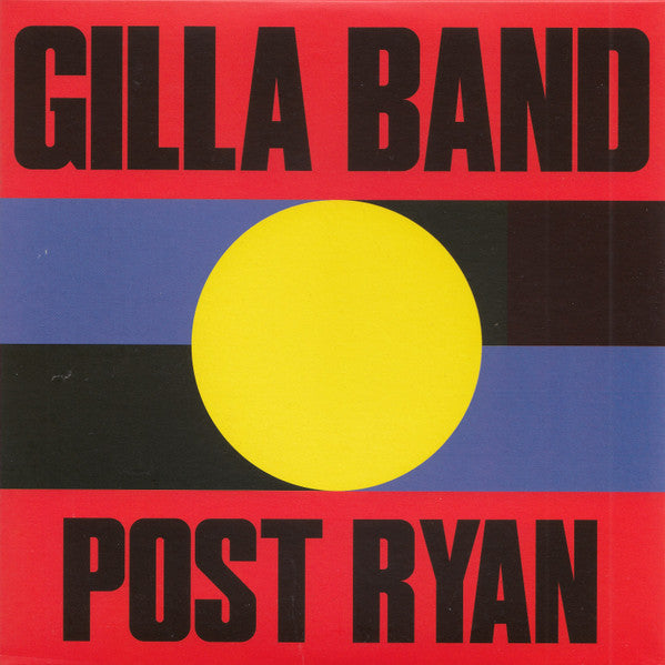 Image of Front Cover of 7" - VG+/VG+ - GILLA BAND, Post Ryan (Rough Trade; RT 0372 SE, Europe 2022, Picture Sleeve, Limited Edition, Single Sided Blue Vinyl, Etched B Side), ,  - 0916295C