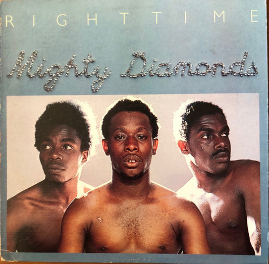 Image of Front Cover of LP - G/VG - THE MIGHTY DIAMONDS, Right Time (Virgin; AL 34235, US 1976, Inner), Light lines only, plays fine. Sleeve is almost completely split on both seams, still looks ok.,  - 0916355C
