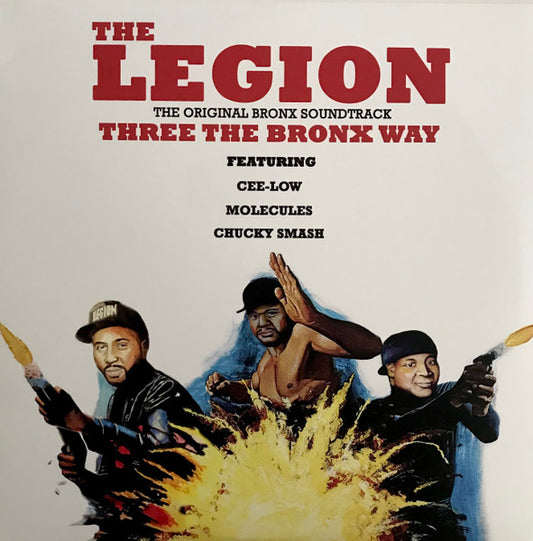 Image of Front Cover of LP - VG+/VG+ - THE LEGION, Three The Bronx Way (Legion Records; LGR004, US 2019), ,  - 0946339S