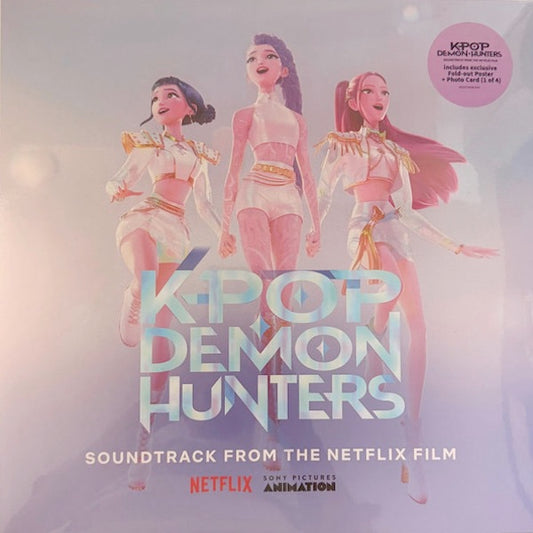 Image of Front Cover of LP - NEW/NEW - VARIOUS ARTISTS, KPop Demon Hunters (Soundtrack From Netflix Film) (Republic Records;  7868634, Europe 2025, Standard Sleeve), , Includes exclusive fold-out poster and photo card (1 of 4). - 1656181S