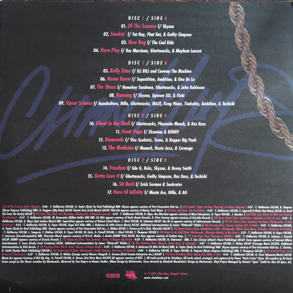 Image of Back Cover of 2xLP - VG+/VG+ - CHANHAYS, Here (Droppin' Science; DSP-029, Canada 2018, Limited Edition), Very negligible wear to sleeve and disc.,  - 0946283S