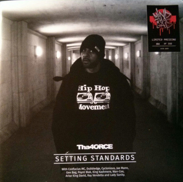 Image of Front Cover of LP - VG+/VG - THA 4ORCE, Setting Standards (King Of The Beats; KOTB 0009, UK 2017, Insert and Lyric Book, Grey Marbled Vinyl, Numbered), 319/350.,  - 0946285S