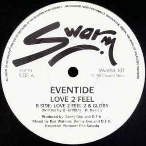 Image of Front Cover of 12" - /VG - EVENTIDE, Love 2 Feel (Swarm Music; SWARM 001, UK 1993), ,  - 0946354S