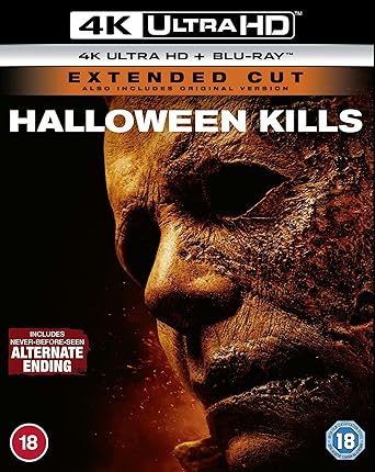Image of Front Cover of 2xBlu-Ray - VG+/VG+ - DAVID GORDON GREEN, Halloween Kills (Universal; , Europe 2021), Strong VG+,  - 0956132S
