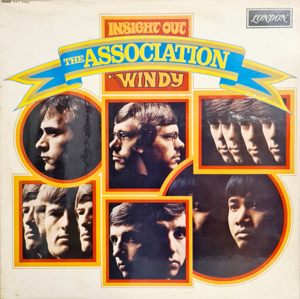 Image of Front Cover of LP - VG/EX - THE ASSOCIATION, Insight Out (London; HAT8342, UK 1966, Laminated Front Sleeve, Mono), Slight Water Damage To Sleeve,  - 3826161E