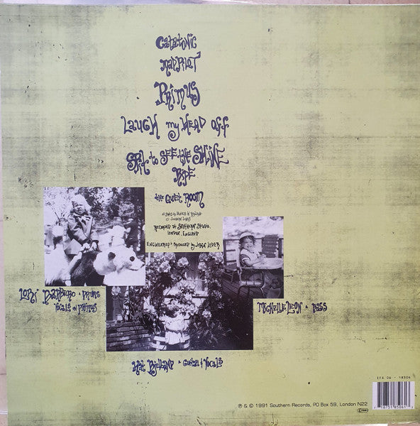 Image of Back Cover of 12" EP - VG+/VG - BABES IN TOYLAND, To Mother (Southern Records; 18506-1, UK 1991, Insert), ,  - 0926366E