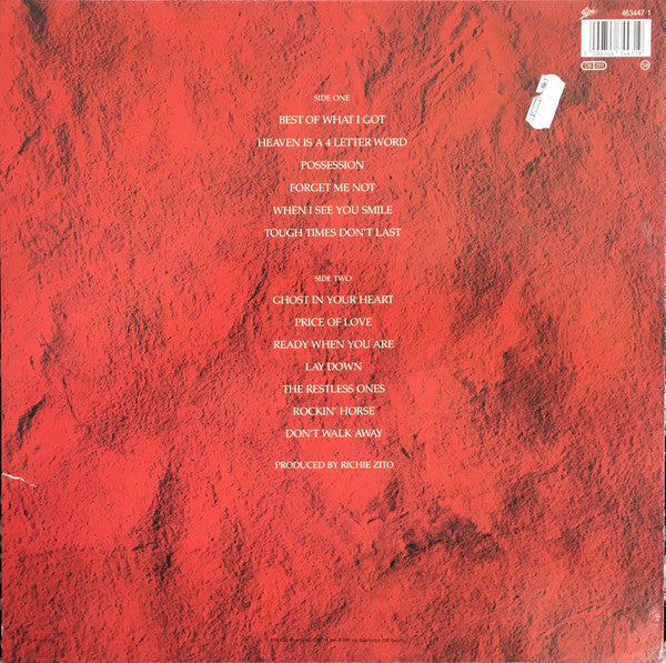 Image of Back Cover of LP - VG+/VG - BAD ENGLISH, Bad English (Epic; EPC 463447 1, Europe 1989, Inner), Light hairlines. ,  - 0916475C