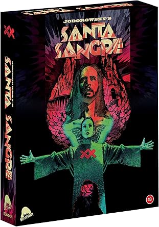 Image of Front Cover of 4xBlu-Ray - VG+/VG+ - ALEJANDRO JODOROWSKY, Santa Sangre (Severin; , Europe 2024, Box Set), Strong VG+,  - 0956142S