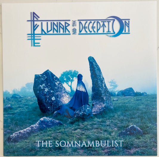 Image of Front Cover of LP - NEW/NEW - LUNAR AND THE DECEPTION, The Somnambulist (X-Ray Sound; XRAYPL001, 	UK & Ireland 2026, Inner, Numbered Limited Edition of 300, Flashback Exclusive Signed Copy), , After a five-year hiatus, UK darkwave outfit Lunar & The Deception are set to release their debut album The Somnambulist (sohm-nam-byuh-list, "the sleepwalker") on March 6th, 2026 - a long-awaited record that bridges the personal and political through haunting soundscapes and uncompromising vision.Five year