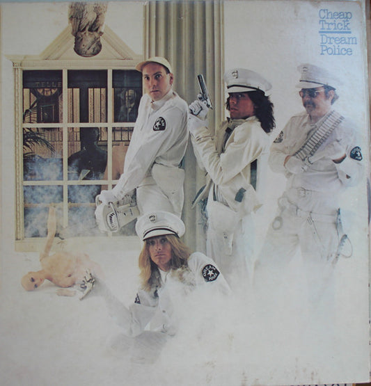 Image of Front Cover of LP - VG/VG - CHEAP TRICK, Dream Police (Epic; 83522, UK 1979, Gatefold, Insert), Strong VG, Gold Promo Stamp On Rear Sleeve,  - 0916476C