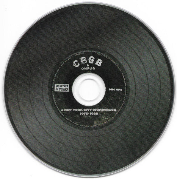 Image of Label Cover of 4xCD - M/M - VARIOUS, CBGB & OMFUG - A New York City Soundtrack 1975-1986 (Cherry Red; CRCD4BOX204, UK 2026, Box Set, Booklet), Still SEALED In Shrinkwrap,  - 4136105E
