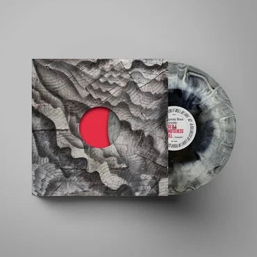 Image of Front Cover of LP - VG+/VG+ - HYPNOTIC BRASS ENSEMBLE, This Is A Mindfulness Drill (Jagjaguwar; JAG402LP-C1, UK 2021, Die Cut Sleeve, Inner, Black & White Swirl), ,  - 0926421E