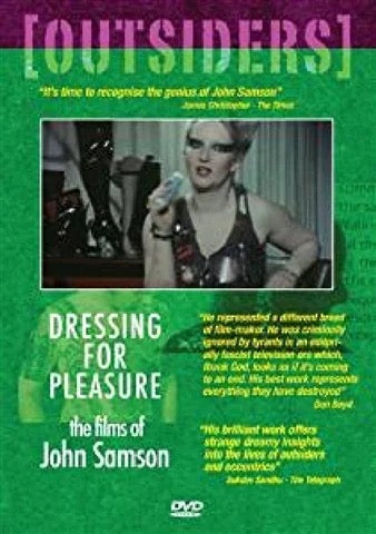 Image of Front Cover of DVD - VG+/VG+ - JOHN SAMSON, Dressing for Pleasure (Screen Edge; EDGE62D, US , Region 1 US), ,  - 0936189E