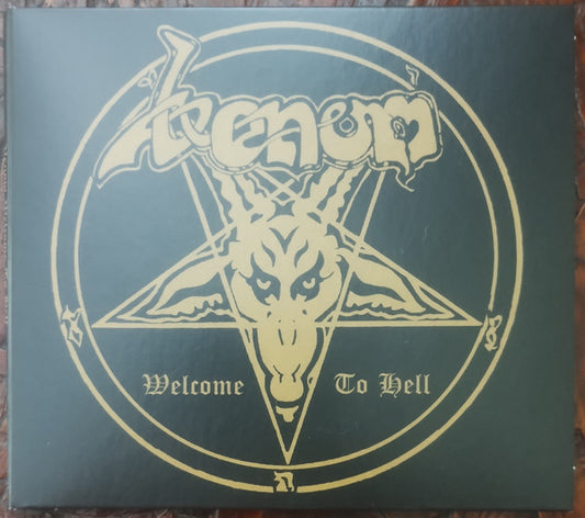 Image of Front Cover of CD - VG+/VG+ - VENOM, Welcome To Hell (BMG; 964126512, Europe 2025, Double Digipak, Booklet), ,  - 0956238S