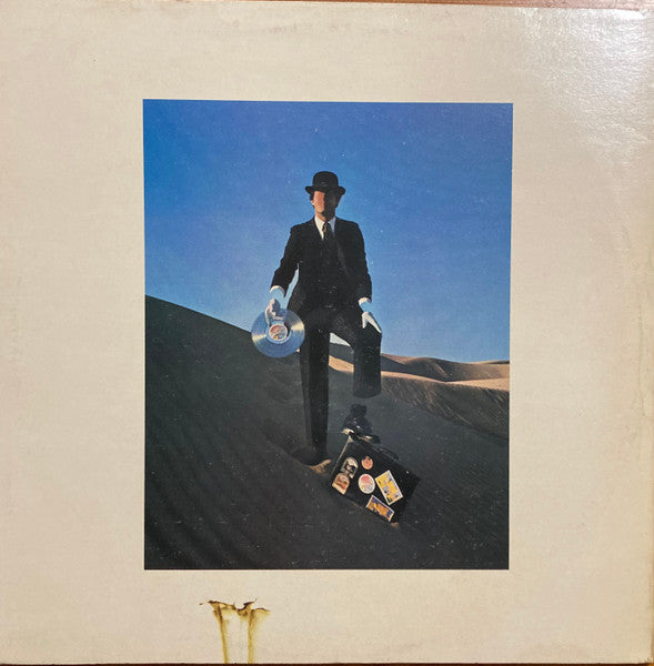 Image of Back Cover of LP - VG/VG - PINK FLOYD, Wish You Were Here (Harvest; SHVL 814, UK 1975, Side Opening Inner With 3 Cut Corners), Hairlines & light marks, edge & ring wear,  - 3046291S