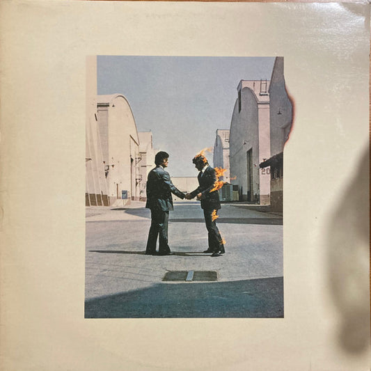 Image of Front Cover of LP - VG/VG - PINK FLOYD, Wish You Were Here (Harvest; SHVL 814, UK 1975, Side Opening Inner With 3 Cut Corners), Hairlines & light marks, edge & ring wear,  - 3046291S