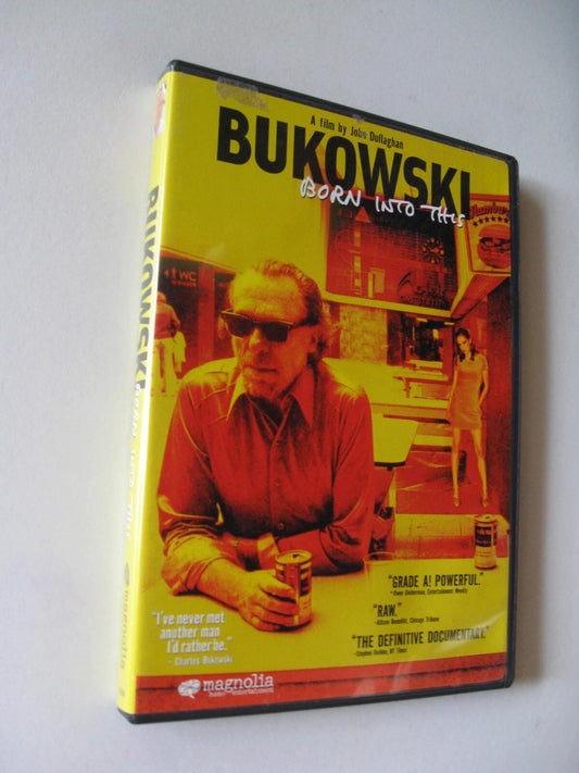 Image of Front Cover of Blu-Ray - VG+/VG+ - JOHN DULLAGHAN, Bukowski; Born Into This (Magnolia Home Entertainment; 10006, US 2006), Some fading on spine,  - 0936194E