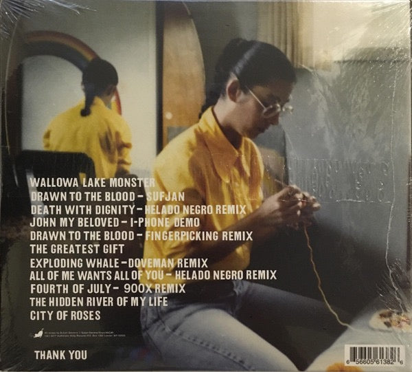 Image of Back Cover of CD - VG+/VG+ - SUFJAN STEVENS, The Greatest Gift (Mixtape) (Asthmatic Kitty Records; AKR134, US 2018 Reissue, Fold Over Sleeve), ,  - 0916400C