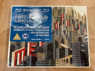 Image of Front Cover of Blu-Ray - EX/M - FRITZ LANG, Metropolis (Eureka!; EKA70001, UK 2010 Reissue, Slipcase, Booklet), Still SEALED in hype stickered shrinkwrap.,  - 0916588C