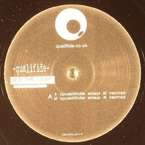 Image of Front Cover of 12" - /VG - QUALIFIDE, See The Light (The Remixes) (Qualifide Recordings; QUAL017, UK 2006), Light marks and hairlines., A1		See The Light (Qualifide Step 2 Remix)A2		See The Light (Qualifide Step 4 Remix)B1		See The Light (The Lost In Space Dub)B2		See The Light (Ski's 10 Year Itch Mix) - 1016040C