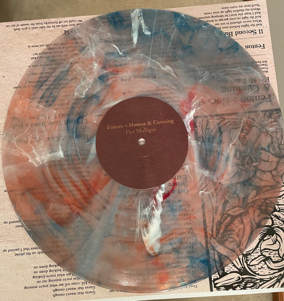 Image of Label Cover of LP - EX/EX - HOT MULLIGAN, Fenton + Honest & Cunning (Wax Bodega; WAX-035, US 2023 Reissue, Inner, 'American Mix' Marble Vinyl), Seal opened instore, still in shrinkwrap.,  - 1146392S