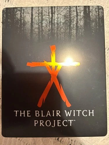 Image of Front Cover of Blu-Ray - VG+/VG+ - EDUARDO S NCHEZ, DANIEL MYRICK, The Blair Witch Project (Lionsgate; LGB95425SB, UK 2017 Reissue, Steelbook, Info Sheet), ,  - 1016120C