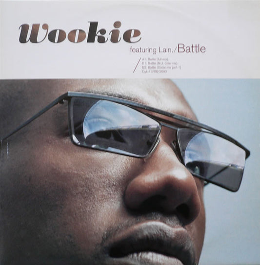 Image of Front Cover of 12" - VG/VG+ - WOOKIE FEATURING LAIN, Battle (S2S Recordings ; S2SP001, UK 2000, Picture Sleeve), one or two faint hairlines - still VG+,  - 1046032S