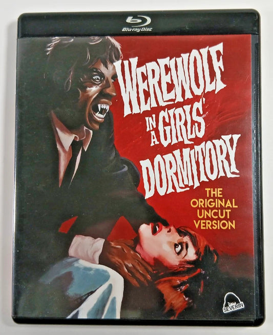 Image of Front Cover of Blu-Ray - VG+/VG+ - RICHARD BENSON, Werewolf in a Girls' Dormitory (Severin; , UK 2019), Strong VG+,  - 0956268S