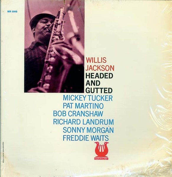 Image of Front Cover of LP - VG+/VG+ - WILLIS JACKSON, Headed And Gutted (Muse Records; MR 5048, US 1974), ,  - 4026295E