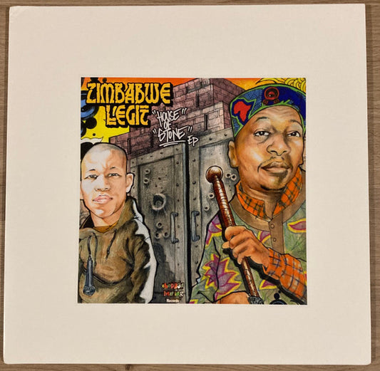 Image of Front Cover of 12" EP - EX/EX - ZIMBABWE LEGIT, House of Stone EP (Chopped Herring Records; CHZIMLEG01, UK 2023, Limited Edition), ,  - 1046049S