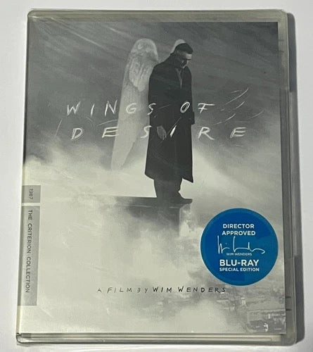Image of Front Cover of Blu-Ray - VG+/VG+ - WIM WENDERS, Wings Of Desire (Criterion; CC1832BD, US 2009 Reissue, Booklet), ,  - 1016135C