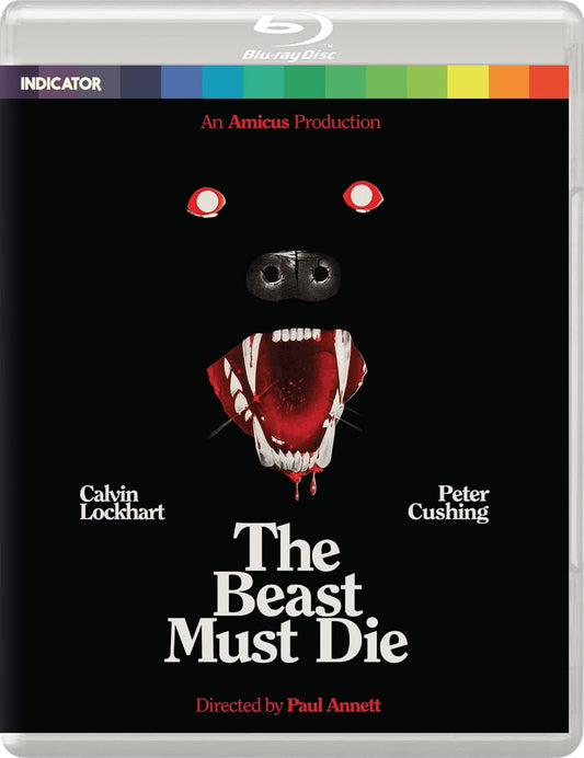 Image of Front Cover of Blu-Ray - VG+/VG+ - PAUL ANNETT, The Beast Must Die (Indicator; , US 2023), Strong VG+,  - 0956273S