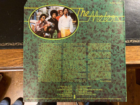 Image of Back Cover of LP - VG+/VG+ - THE METERS, Cissy Strut (Island Records; ILPS 9250, UK ), ,  - 1046083S